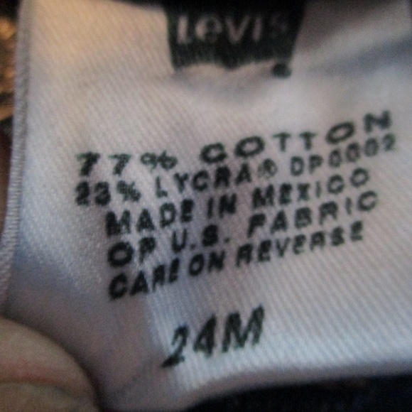 505 Levi`s 24M - Picture 6 of 6